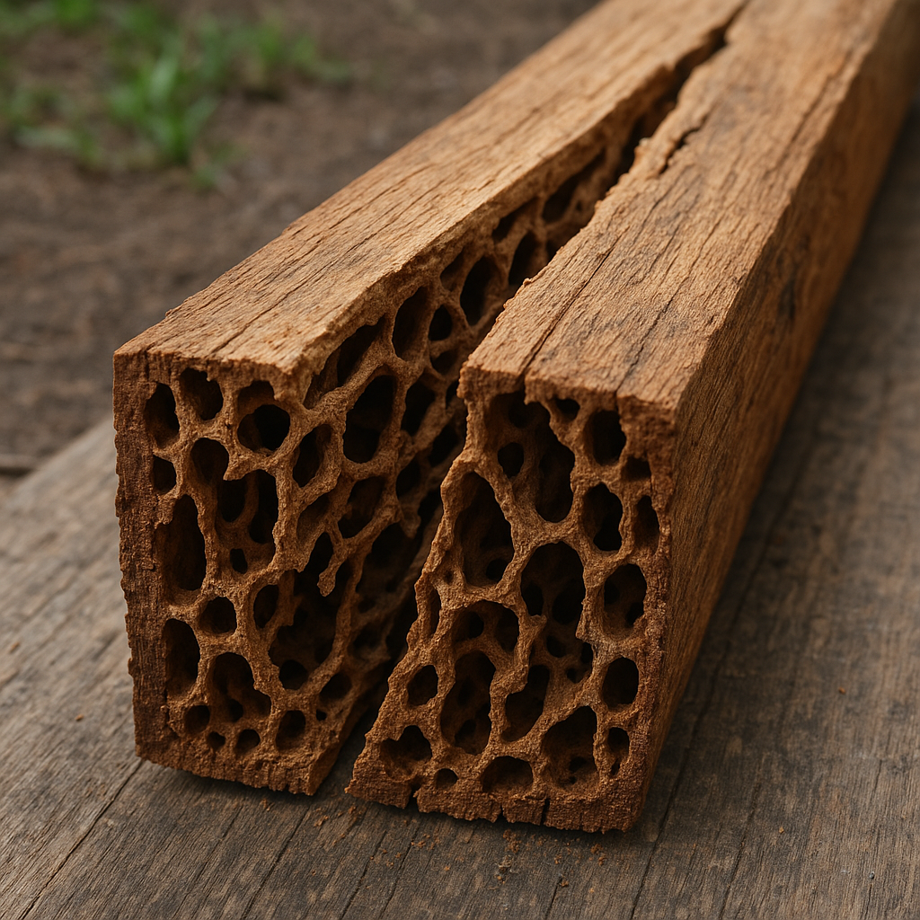 Hollow or Blistered Wood